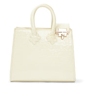 The Ibukun Tiny Tote — Coconut Velvet