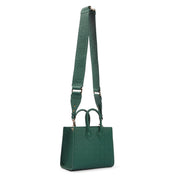 The Ibukun Tiny Tote — Forest Green Togo