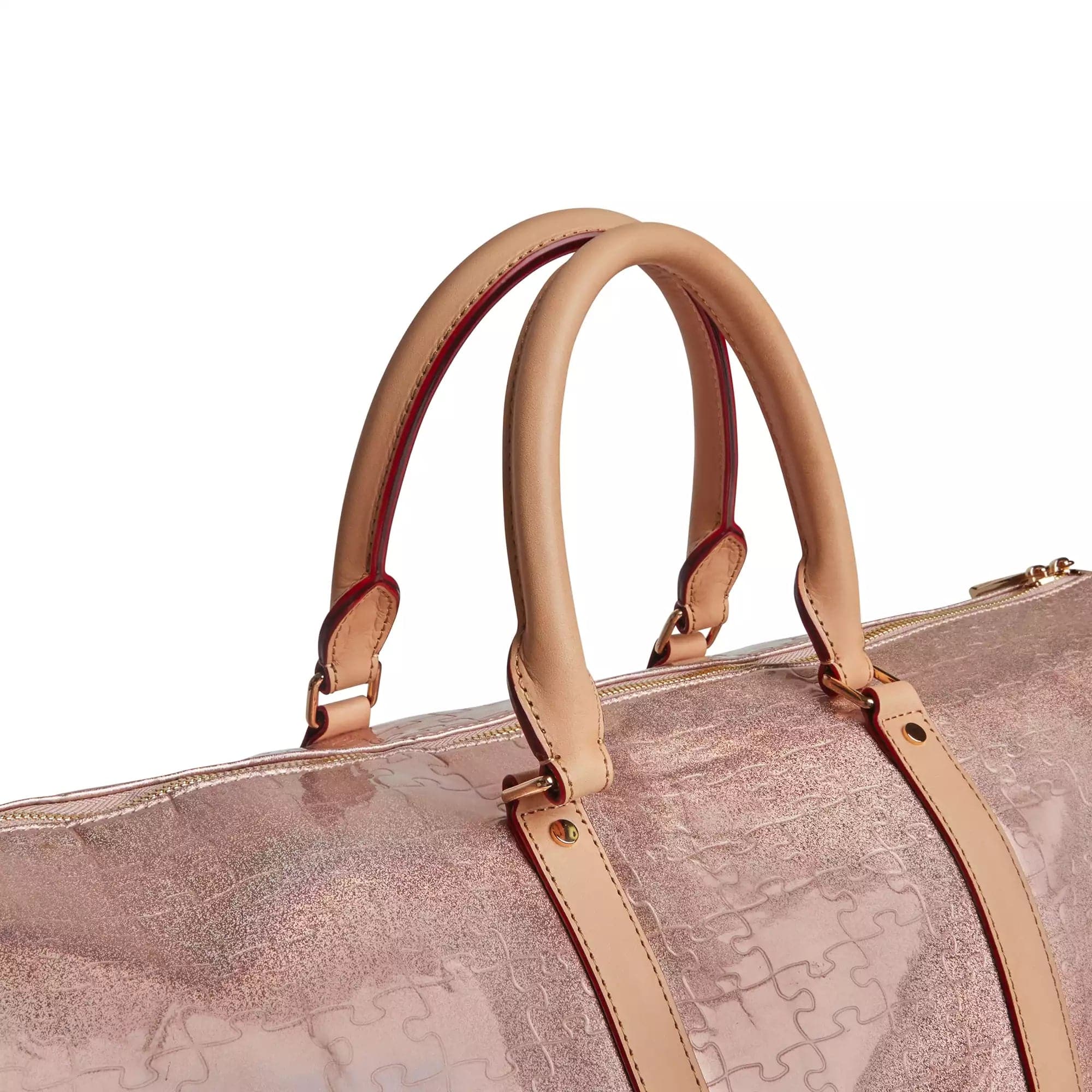 Abimbola Duffle Bag - Pink Glitter Large