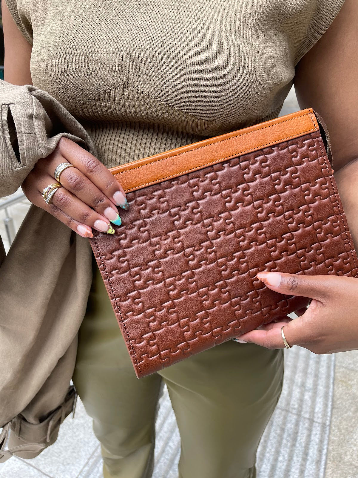 Tinuke Tail Clutch - Nkari Collection
