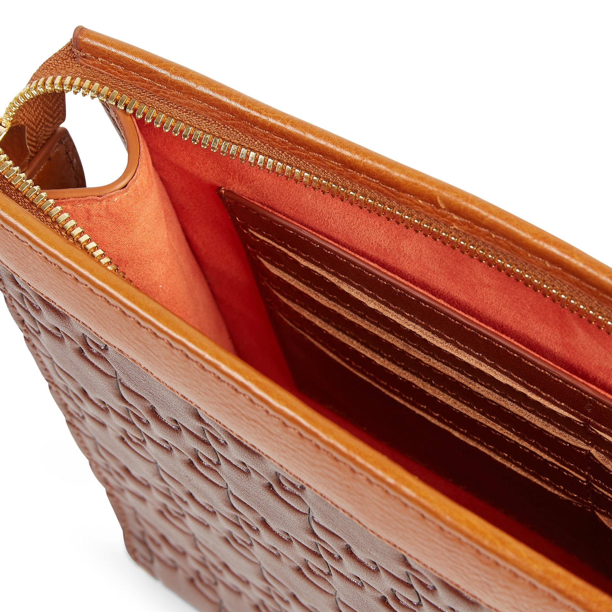 Tinuke Tail Clutch — Nkari Honey Brown alt 2