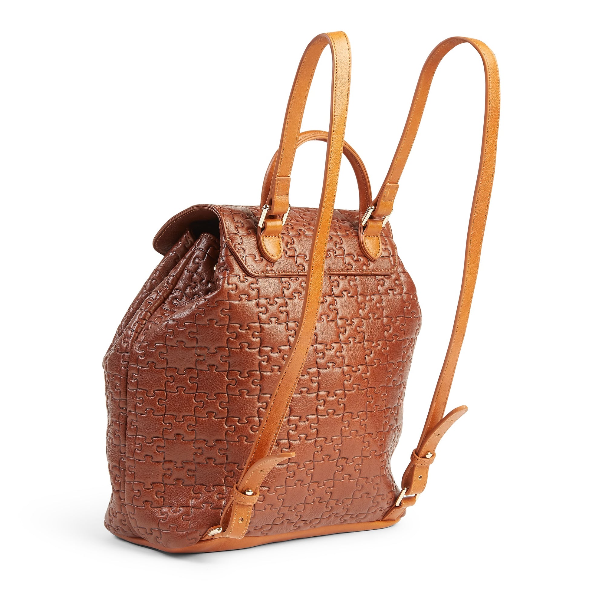 Funmilayo Backpack — Nkari Honey Brown alt 1
