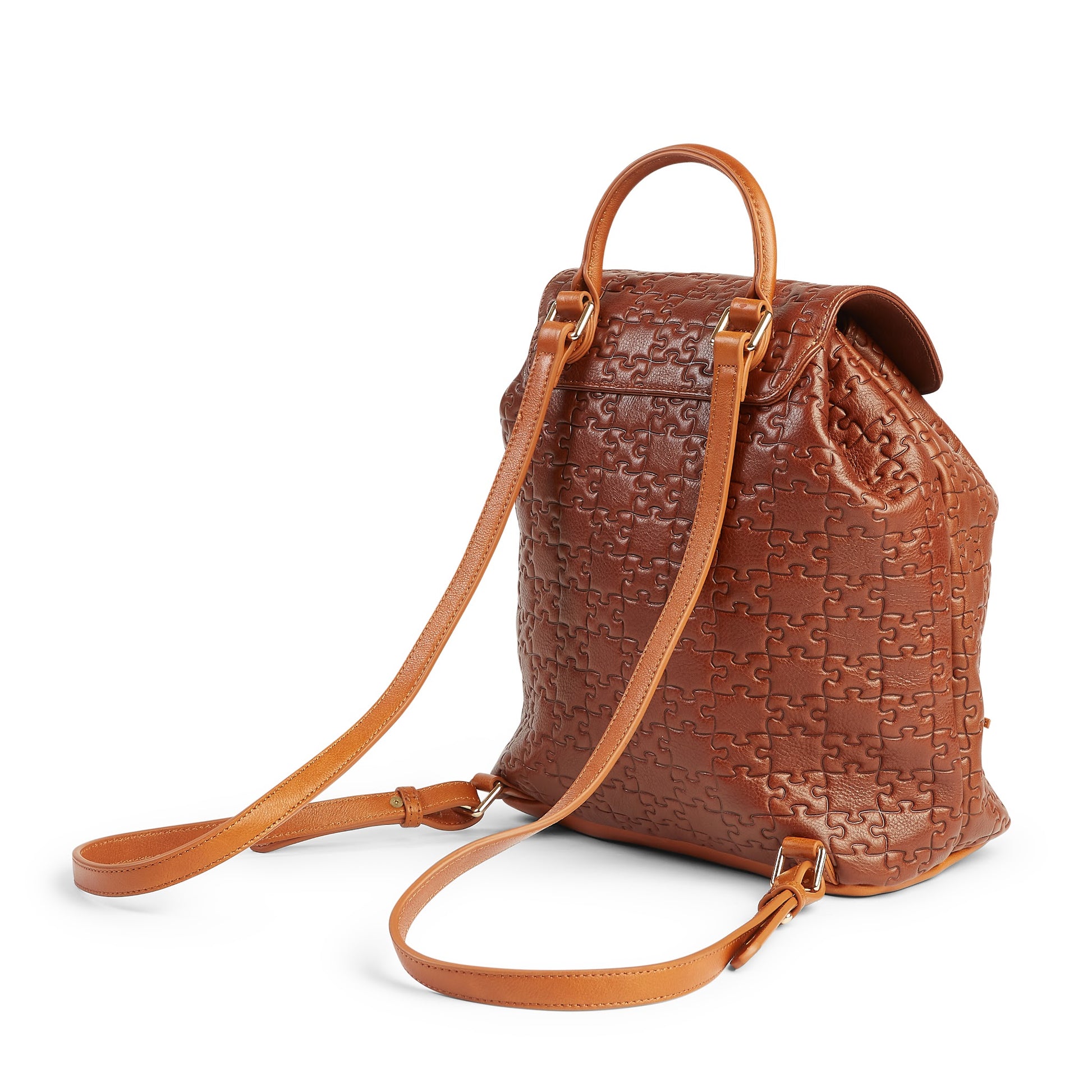 Funmilayo Backpack — Nkari Honey Brown alt 2