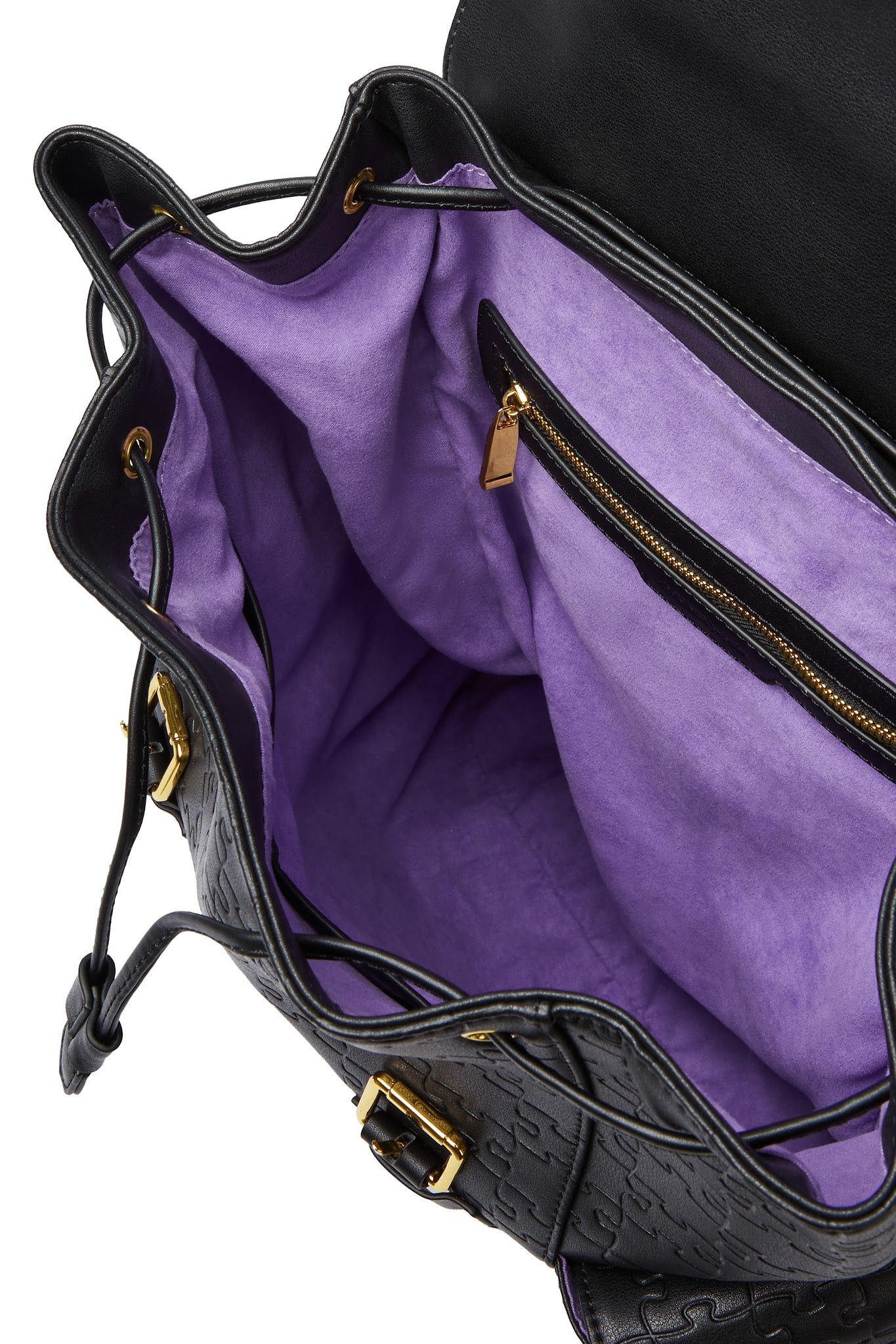 Tobi Backpack — Black interior
