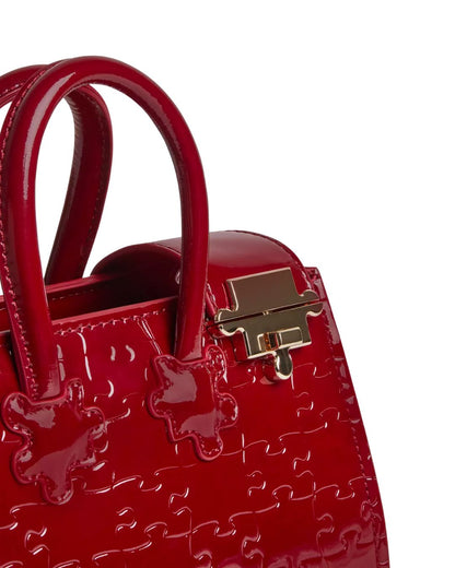 Ibukun Tiny Tote - Puzzle Leather Bag (Private Drop)