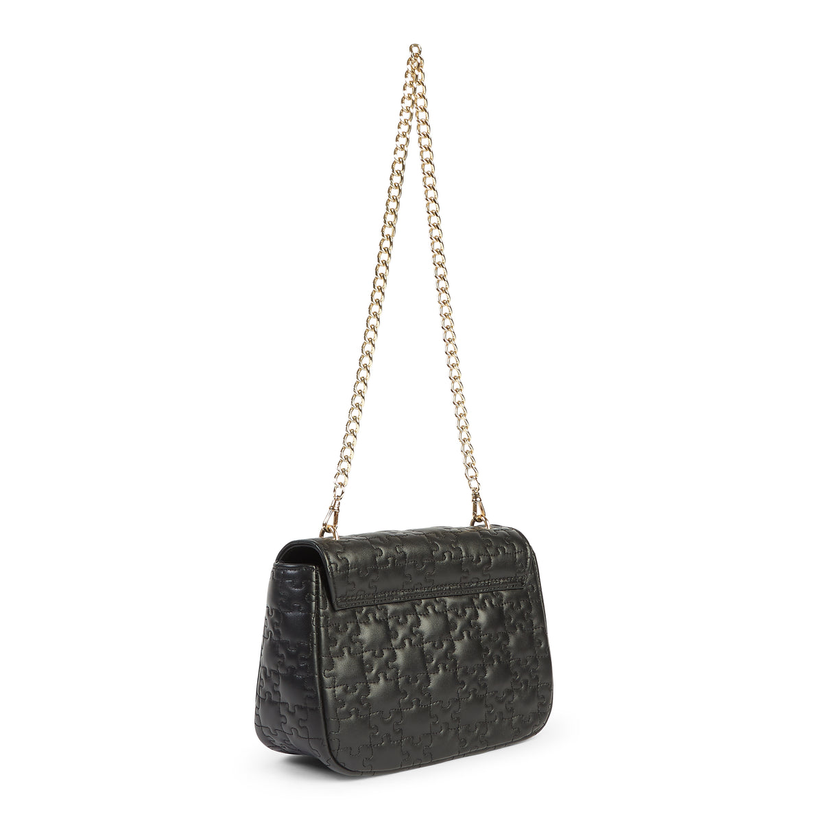 The Darasimi Chain Bag - Black Lamb