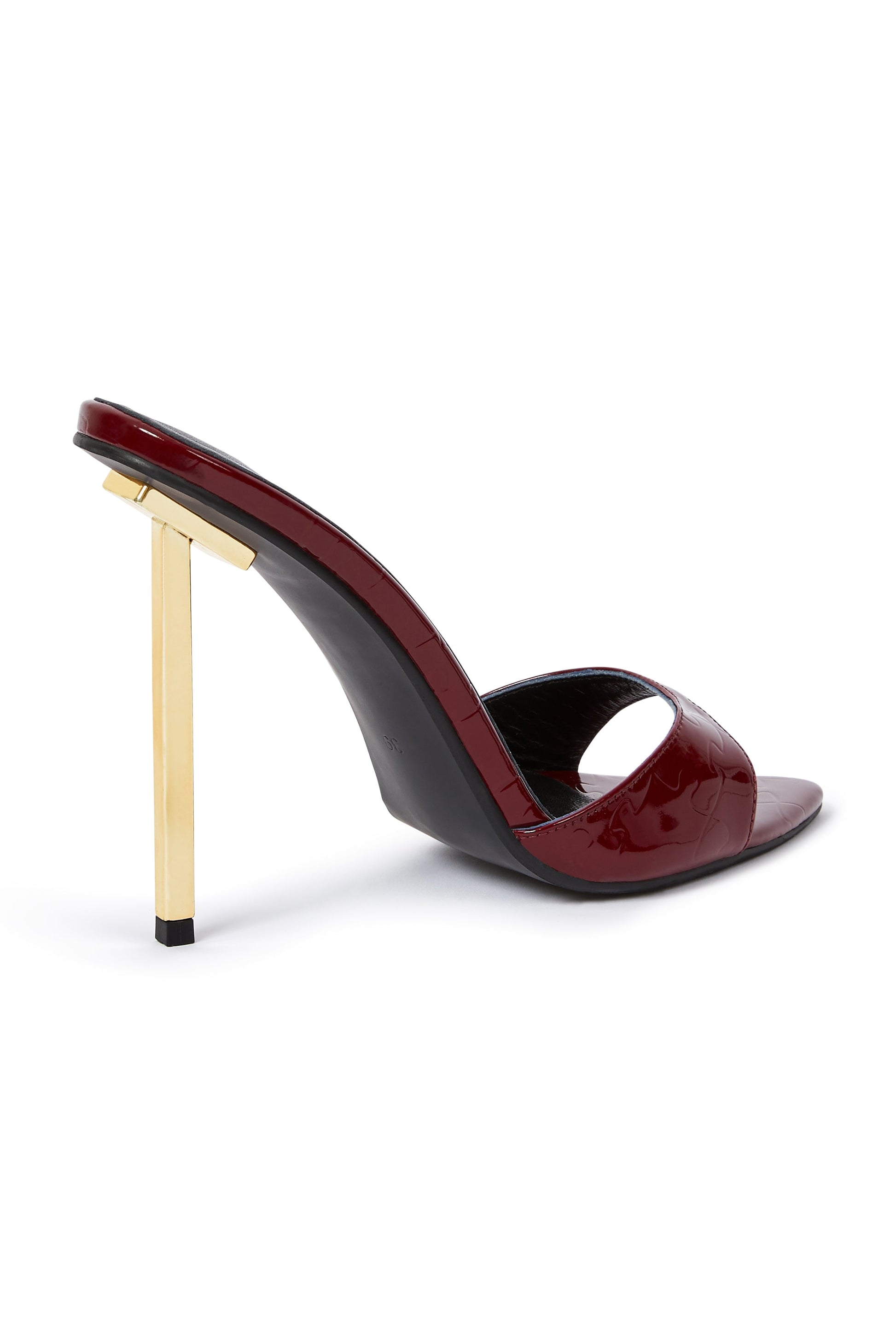 Teniola Patent Leather mule - Daniel Diyepirye™️