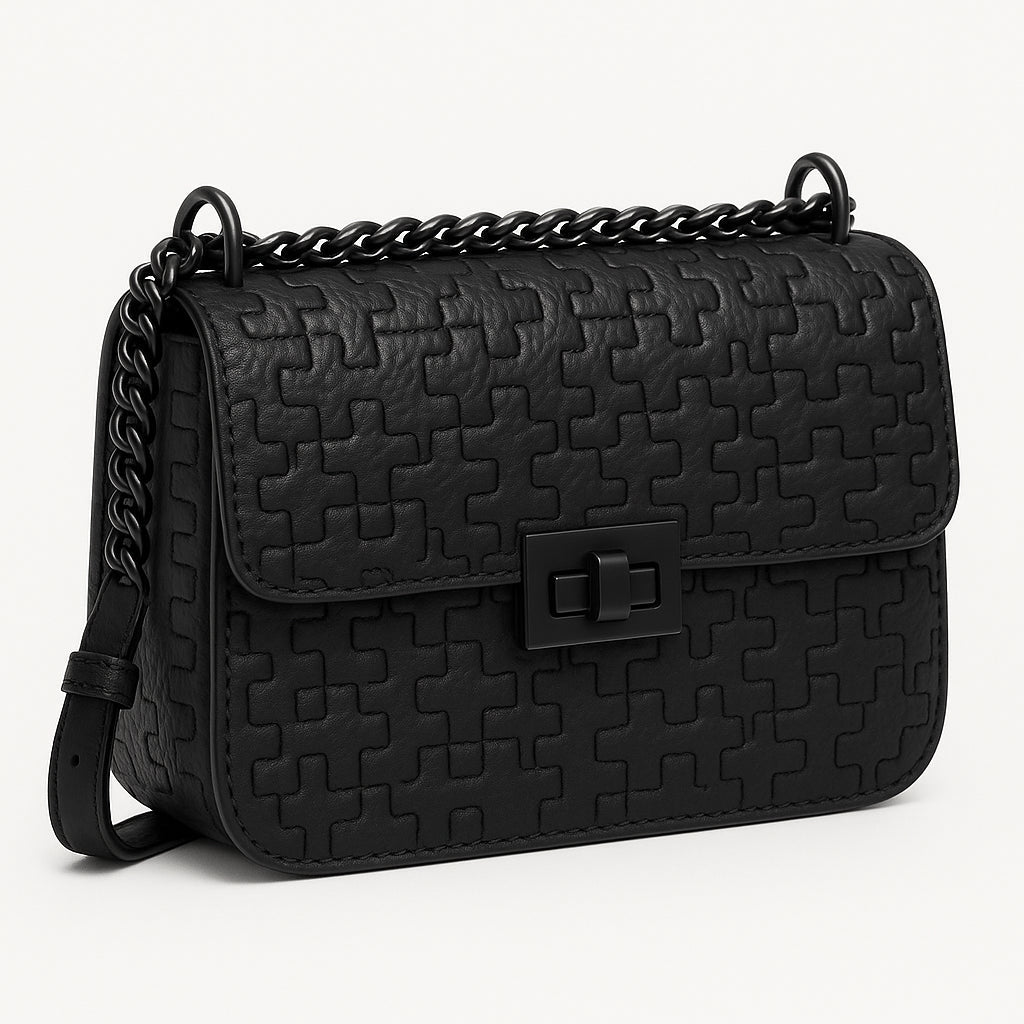 The Tinuke Tail Clutch — Black