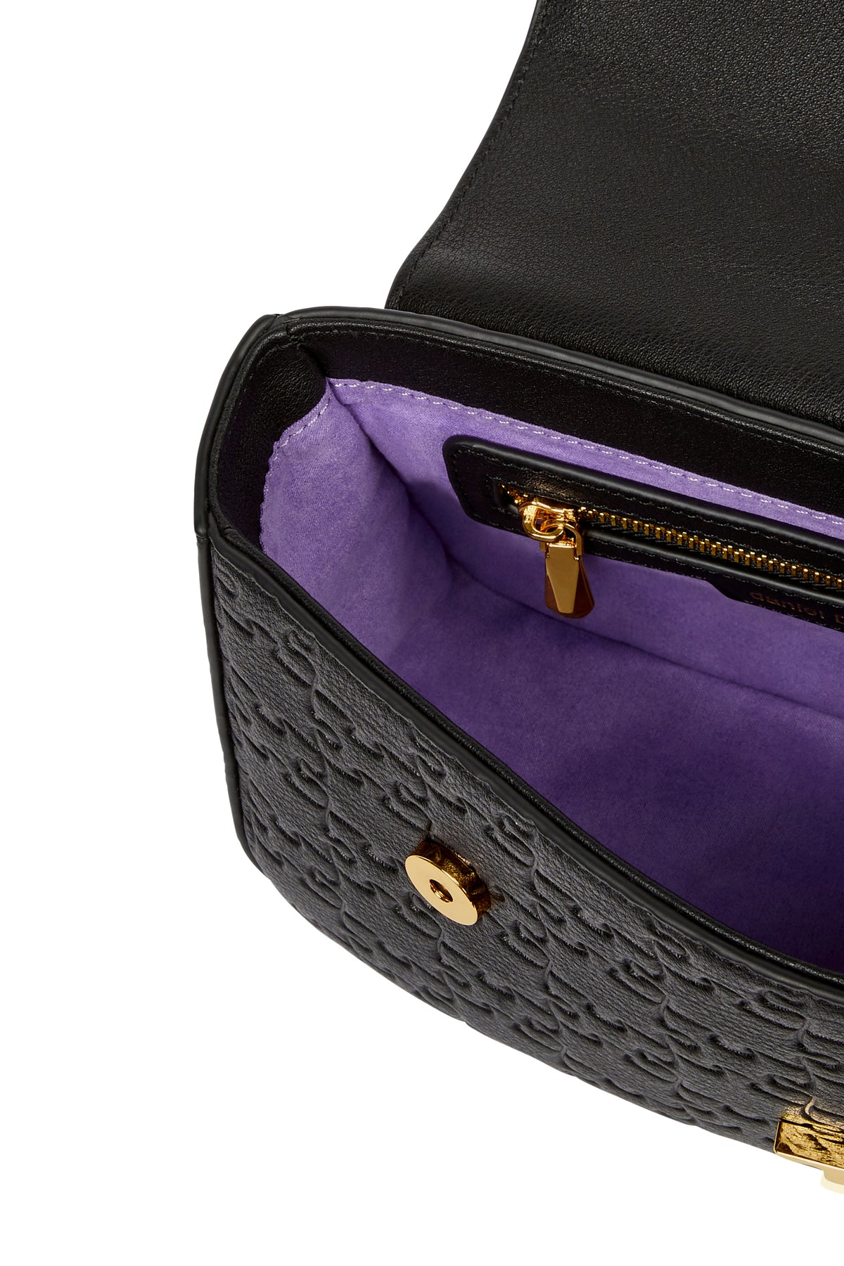 The Darasimi Chain Bag — Black Calf Skin — editorial 02