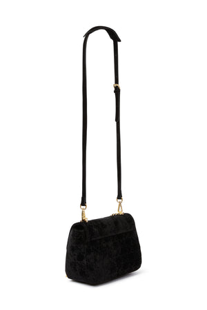 The Darasimi Chain Bag - Black Velvet