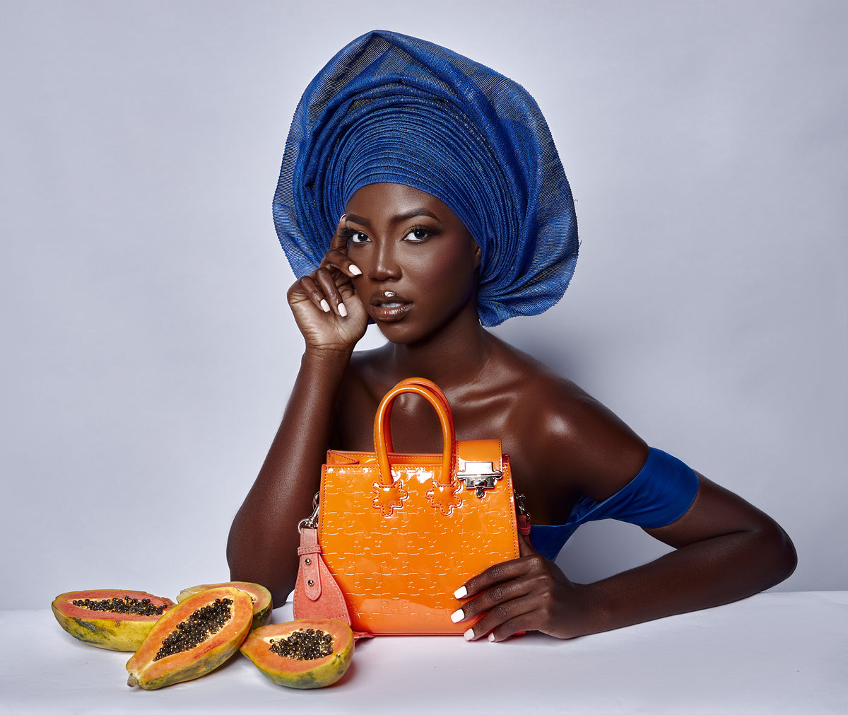 Daniel Diyepriye Tiny Totes — fruit editorial