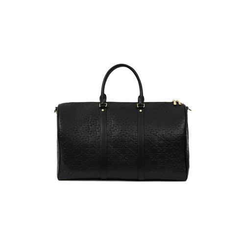 The Abimbola Duffle Bag · Nkari waxed brown · front