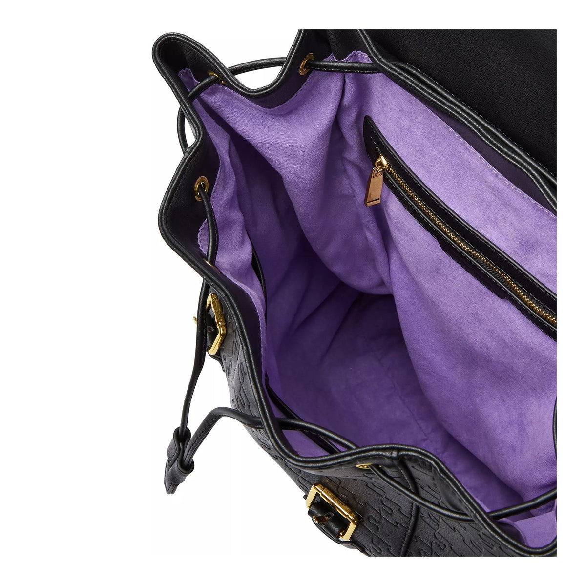 The Tobi Backpack Black — interior