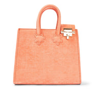 The Ibukun Tiny Tote — Watermelon Velvet