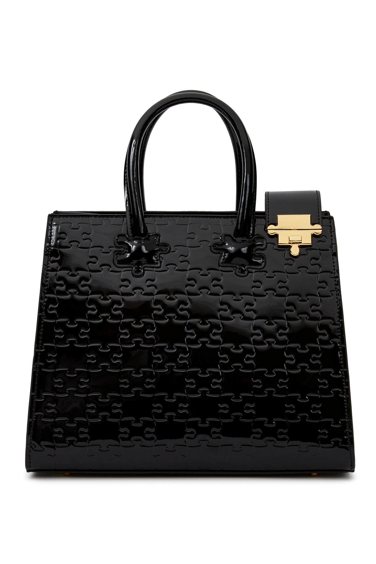 The Ibukun Tote - Black Patent hero