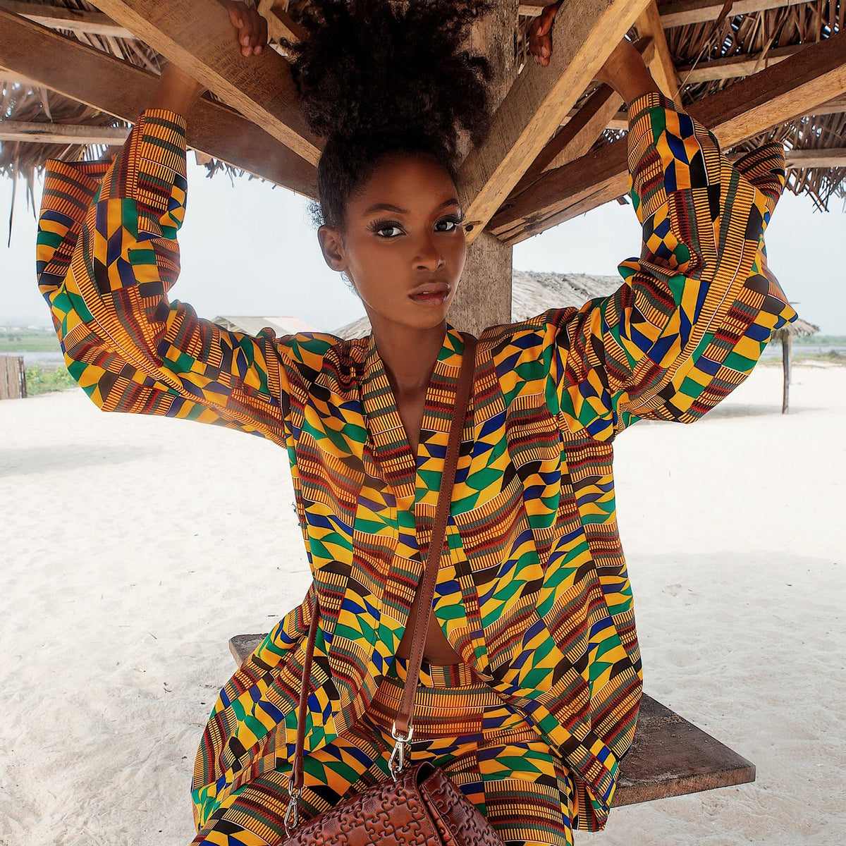Africa embossed