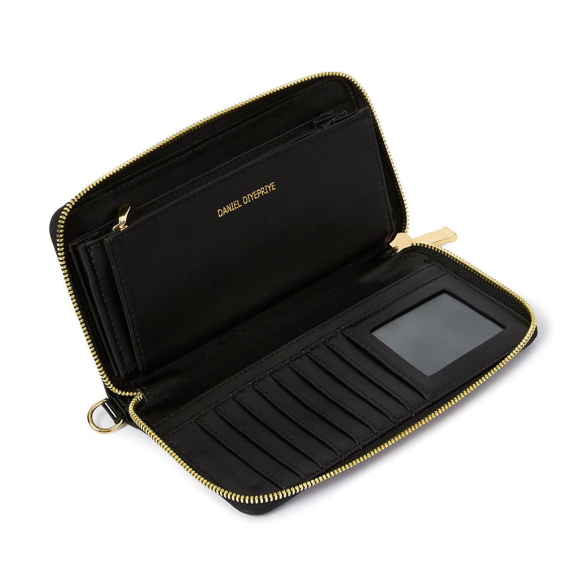 The Funto Zip Purse — Black