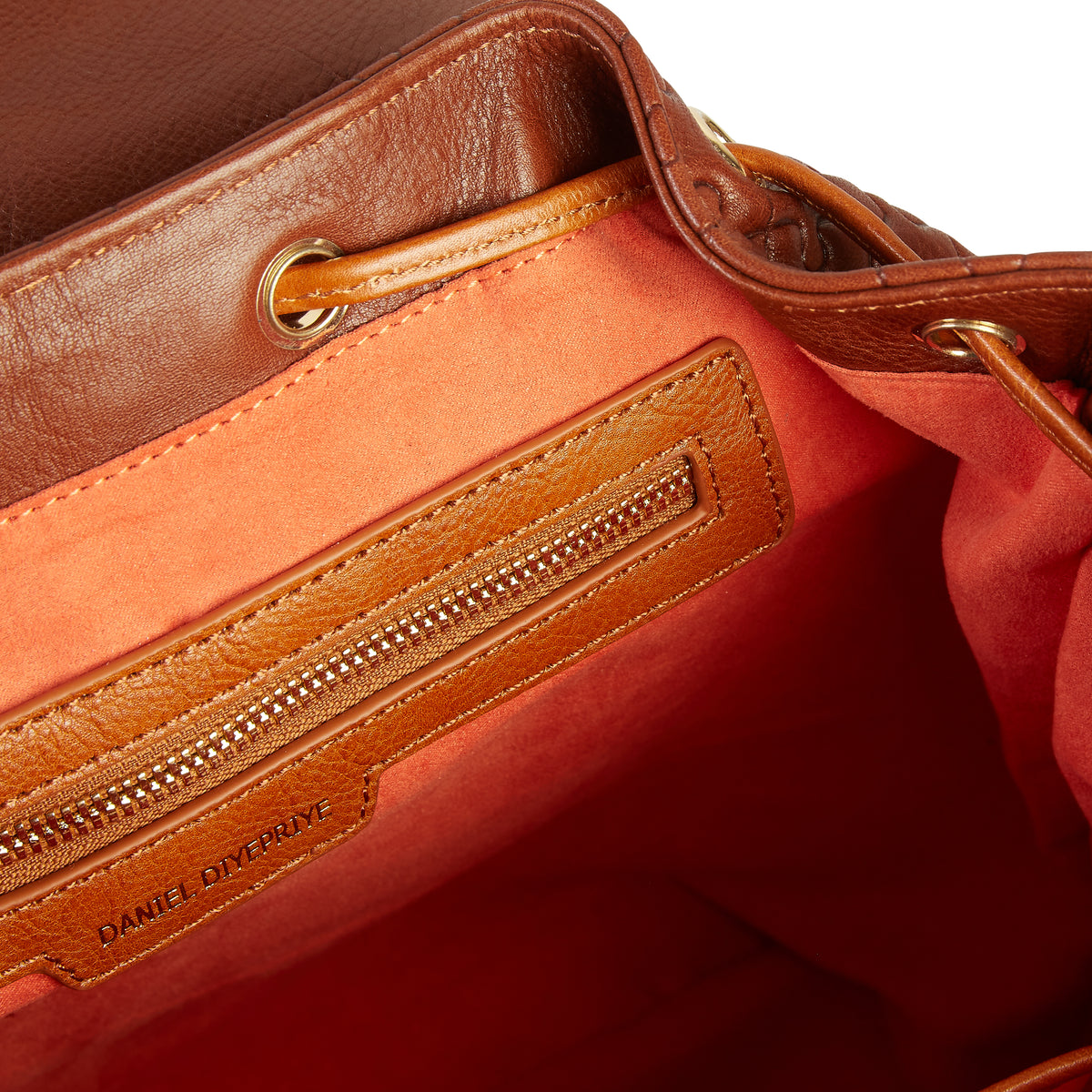 The Tobi Backpack — Nkari Tan — editorial hero